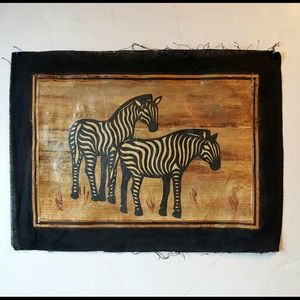 Kenyan banana skin print